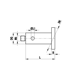 M5 Ø10 мм диск из высокопрочной стали, 1.5 мм толщина, L 21.5 мм, для систем ZEISS A-5555-0121