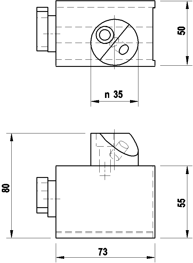M8 магнитное основание для калибровочной сферы, для систем ZEISS A-5555-2443